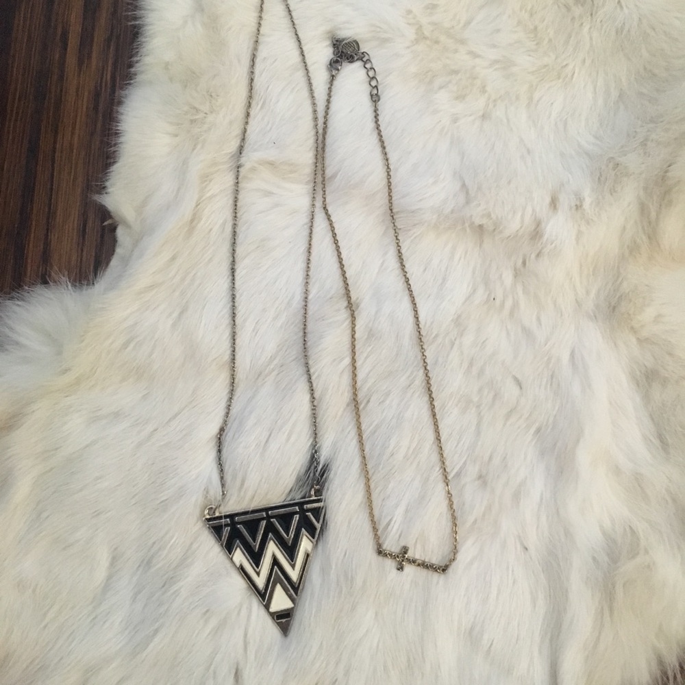 House of Harlow necklaces.